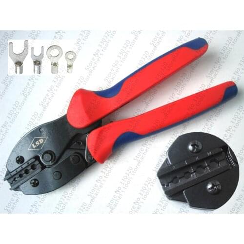 LY-210TX Hand terminal crimping pliers tools for non Insulated Terminals and connectors 2-10mm2