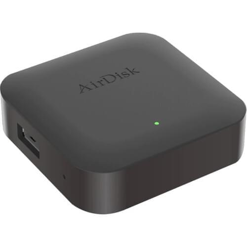 AirDisk Q1 mobile hard disk box home NAS home network storage server cloud storage private cloud local area network personal
