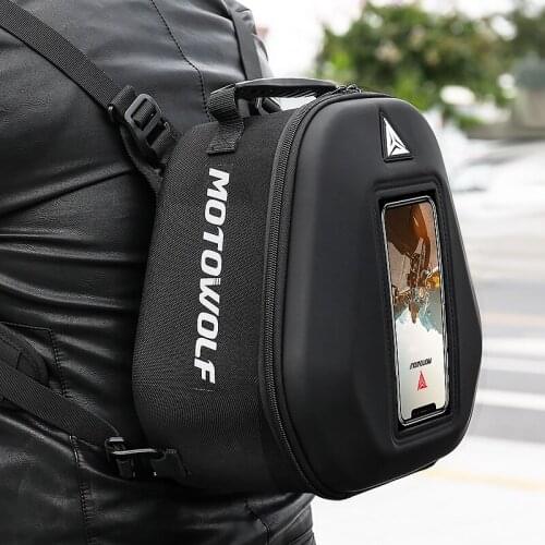 Motorcycle Motv Waterproof Navigation Fuel Tank Bag Storage Backpack Knight Equipment Rear Seat