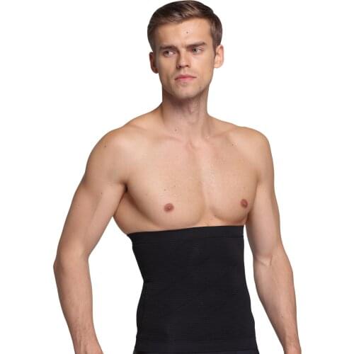 Mens waist support abdomen belt sports fitness Body Shaper Fitness Sweat Trimmer Belt Waist Trainer Corset Belly Shapewear