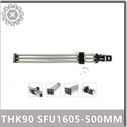 Stage B THK90 SFU1605 Linear Guide Rails 500mm Travel Length Linear Actuator System Module Table Cnc Guide Ballscrew Sliding