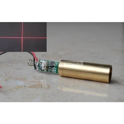 NEW 3.0-3.7V 650nm 200mW Red Cross Laser Diode Module