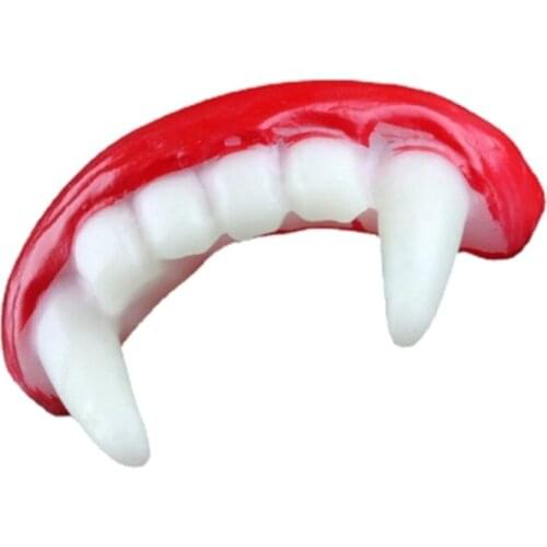 Gag Gift for Kids&Adults Halloween Vampire Teeth Kids Party Favor Toys Creative Supplies for Age 6+ Kids/Adults A2UB
