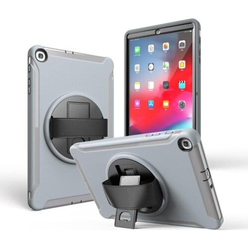 Armor Shockproof Tablet Case For Samsung Galaxy Tab A10.1 SM-T510 SM-T515 2019 Cover Rugged Duty Tablet Stand Protective Case