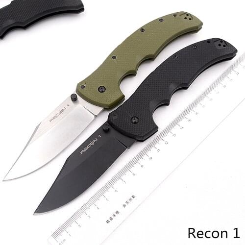 Sitivien Real D2 Steel ball bearing flipper ST102 Folding G10 Camping Hunting Kitchen Survival Outdoor EDC Tool Utility Knife