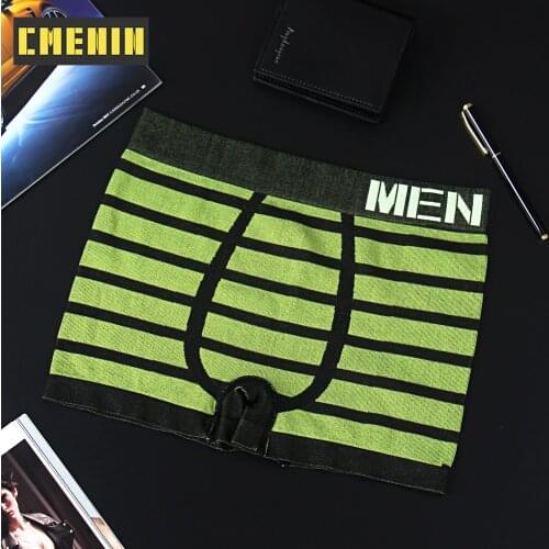 Ins Style Soft Sexy Men Underwear Boxer Shorts Letter Panties Cotton Mens Boxershorts Underware Boxers Sexi M0041