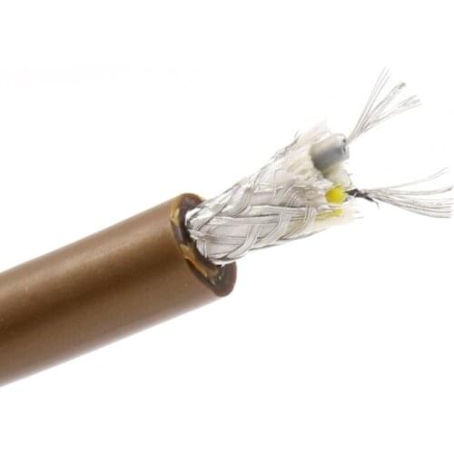 HI-End Integration Hybrid interconnect audio cable with silver plated rca cable wire 8mm audio cable DIY