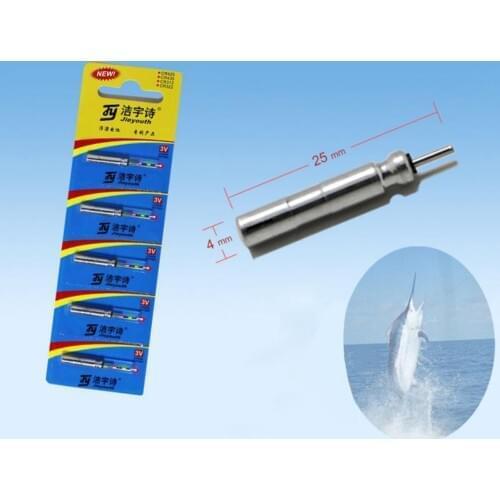 5pcs CR425 Fishing Float Battery Night Fishing Battery Lithium Pin Cells Fishing Accessories Fish Tackle Tool 2020 New Arrival