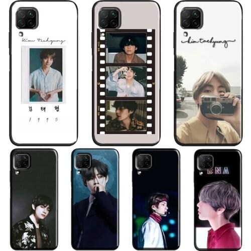 Taehyung Kpop V Case For Huawei P40 P30 P20 Mate 20 Lite P Smart Z 2019 2021 Nova 5T Honor 20 Pro 9X 8X