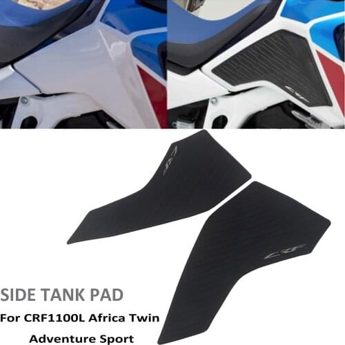 CRF 1100 L Motorcycle Anti slip Tank Pad Sticker Pad Side Gas Knee Grip Protector For HONDA CRF1100L Africa Twin Adventure Sport