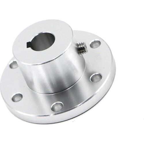 Omni wheel Flange Coupling Aluminum alloy diameter 5 6 8 10mm 12 14 15 16 18 mm keyway coupling