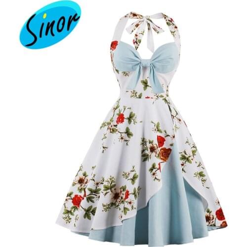 Grand dress neck V collar print temperament dress 1578 wholesale banquet dress