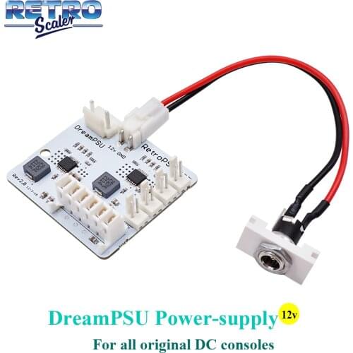 DreamPSU Rev2.0 12V Power-Supply Be Used for Replace DC Console Original Power-Supply