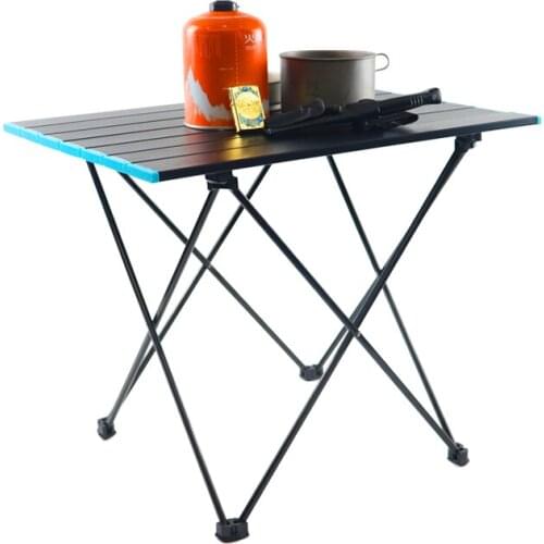 Camping Table Portable Outdoor Aluminum Folding Table BBQ Camping Table Picnic Folding Tables Desks