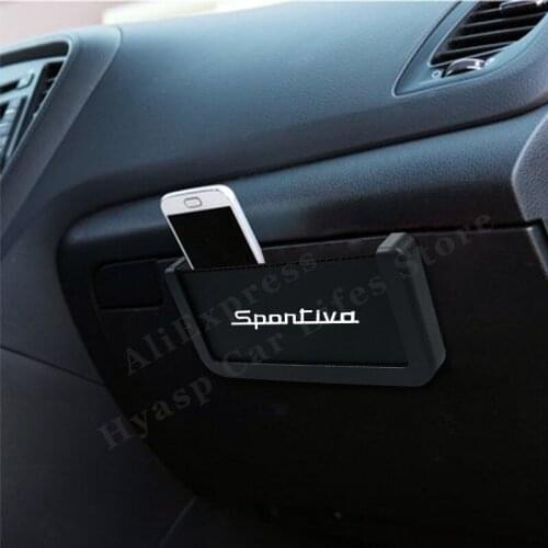 Car Organizer Box For Alfa Romeo Sportiva Accessories Auto Phone Holder Stand Storage Bag Car Styling Vehicle Supplies