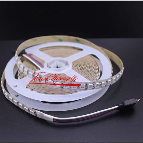 Hot DC12V 5M 5050 RGB LED 600LED Strip light Flexible Light non-waterproof IP20 100% Brand