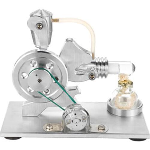 Squirrel modeling experiment Stirling engine model miniature engine steam engine science physics popular science toy gift