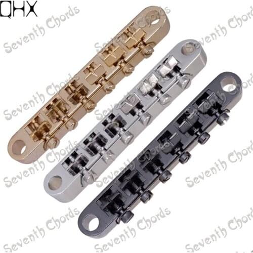 3 Color Bridge for 6 String Electric Guitar accessories parts Without Studs Anchors Musical instrument