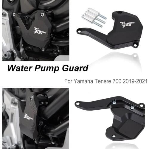 Motorcycle accessories black water pump protective cover 2019 2020 2021 suitable for Yamaha Tenere700 Tenere 700 XTZ700 XTZ 700