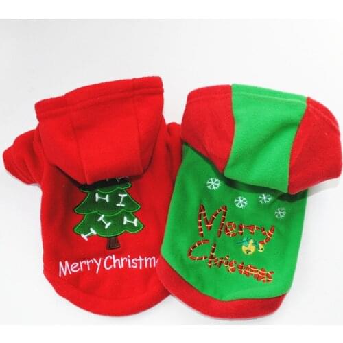 New Christmas Dog Clothes For Small Dog Pet Xmas Costumes Winter Coat Clothing Cute Puppy Outfit For Dog Plus Sizes Para Perro