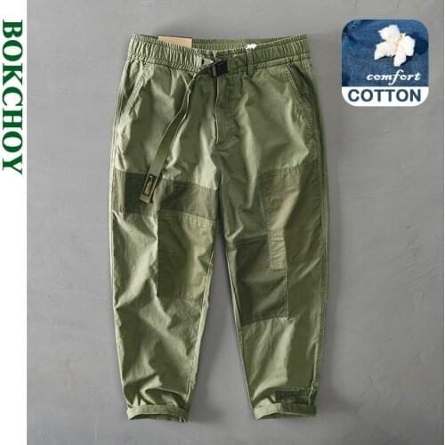 Autumn and Winter New Mens Cotton Multi-pocket Casual Pants GML04-Z311