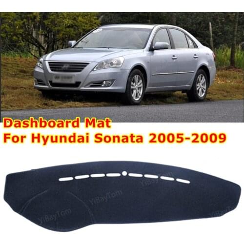 For Hyundai Sonata NF 2005-2009 Anti-Slip Mat Sunshade Dashmat Protect Carpet Dashboard Cover Pad Accessories
