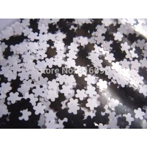Mix Color Flower glitters for Nail Art resin jewelry, mixing into paint, stamping, scrapbooking
