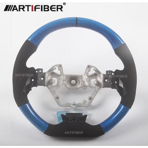 Blue Carbon Fiber Steering Wheel for TOYOTA CH-R