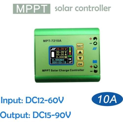 MPPT Solar Controller 24V/48V Solar Panel Automatic Boost Charging Battery Charger