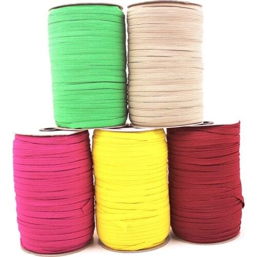 1/4" Tropic Elastic for headband accessories 6mm sewing elastic band skinny elastic ribbon used for garment headband lace