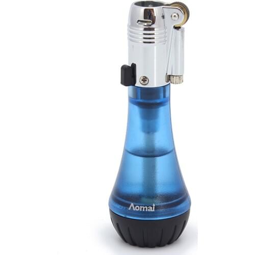 Fixed Fire Ghost Fire Flying Fire Soft Fire Lighter Grinding Wheel Open Fire Transparent Cigar Lighter Gas Lighter