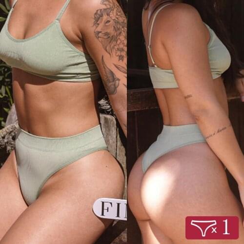 1Pc Women Seamless Panties Big Size S-XL Sexy Low Waist Brazilian Panties Female Breathable Underwear Girls Intimates Lingerie