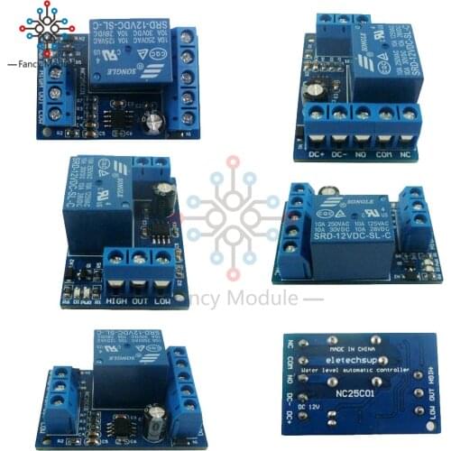 2 in 1 Pump Pour Water Automatic Controller DC 12V Liquid Level Sensor Switch Relay Module For Automatic Water Supply System