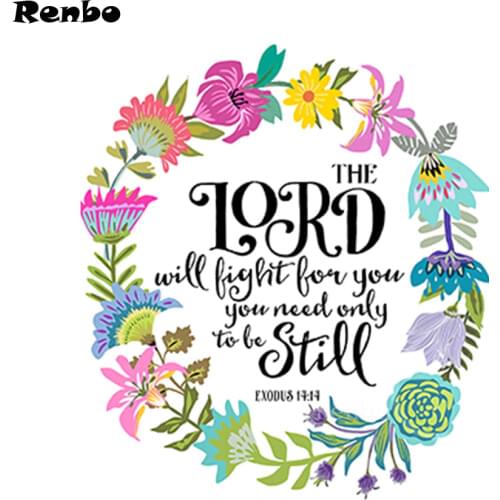 5D Diamond Painting Bible Poetry Flower Christianity Cross Stitch Diamond Embroidery Full Square Round Drill Handmade Decor Gift