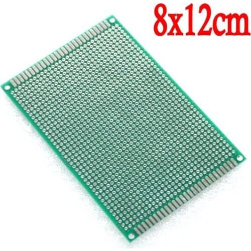 Double-Sided Protoboard Breadboard Universal Board 8cm x 12cm