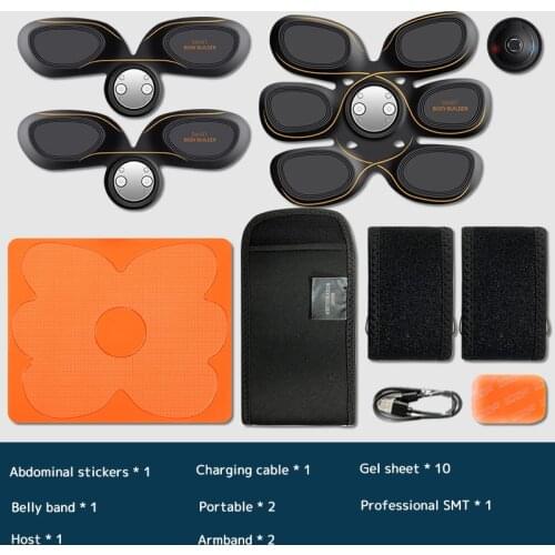 Electric Smart Abdominal Muscle Stimulator Shaping Machine Muscle Exerciser Slimming Fat Burning Exerciser Fitness Equipment