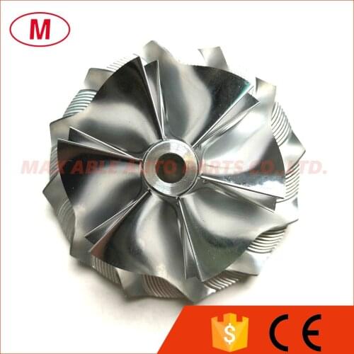 TD05 52.75/72.00mm 6+6 blades Turbo Billet compressor wheel/Aluminum 2618/Milling wheel for turbocharger Cartridge/CHRA/Core