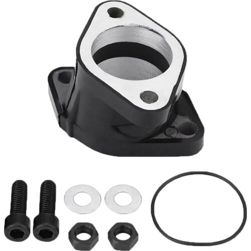 Intake Manifold Boot Joint Carburetor Set For Yamaha YFM350 1987 1988 1989 1990 1991-2004
