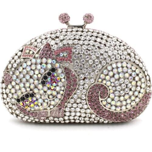 Fashion Diamonds Clutches Bags Rhinestones Womens Pouch Evening Bags Party Small Purse Crystal Clutch Evening Bag for Women