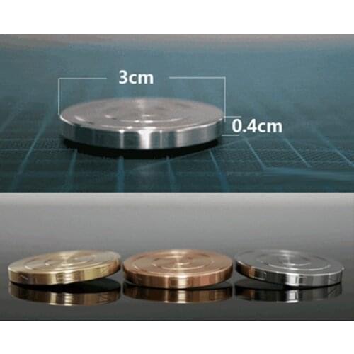 New Desktop Gyro Metal Transfer Coin EDC Fingertip Rotating Fidget Spinner Adult Decompression Stress Relief Toys For Kids Gift