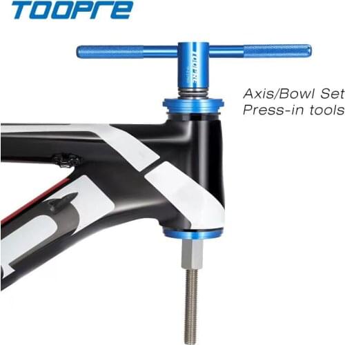 TOOPRE New MTB Bike Headset/ Bottom Bracket Professional Installation Removal Tools Bike Press Tool For MTB Road Bicycle Tools