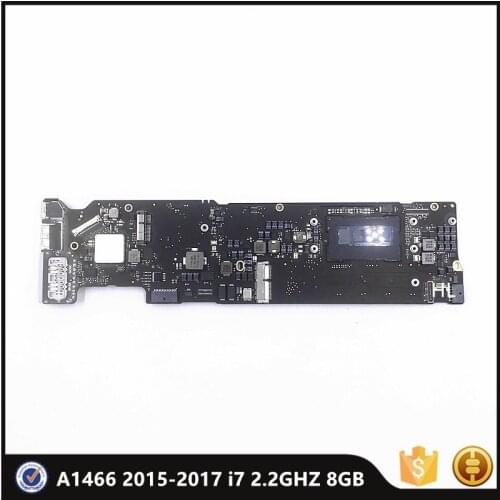 Original A1466 I7 8GB 2.2 Ghz 820-00165-02 for Macbook Air 13" 1466 Logic Board Motherboard 820-00165-A 2015 2016 2017 Year