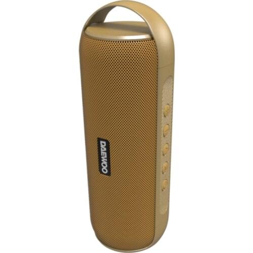 Portable Bluetooth Speakers Daewoo DBT-20 12W Golden