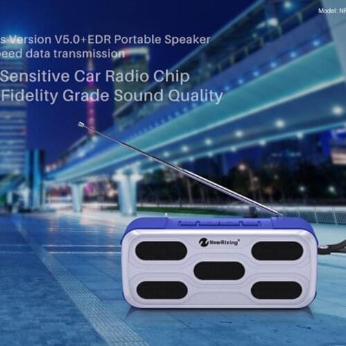 Portable Bluetooth Speaker Subwoofer Outdoor Portable Small Speakers Computer Audio Radio Waterproof Speaker Tf Usb Aux