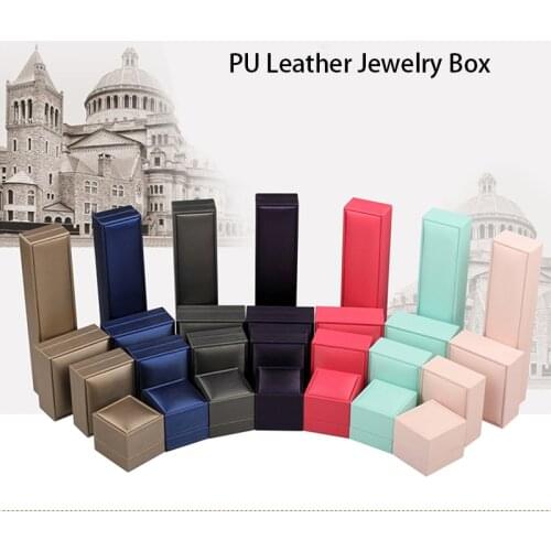Portable Travel Jewelry Box Storage Pendant Necklace Bracelet Gift Wedding Diamond Ring Box Minimalist Jewellery Organizer Case