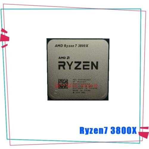 AMD Ryzen 7 3800X R7 3800X 3.9 GHz Eight-Core Sixteen-Thread CPU Processor 7NM L3=32M 100-000000025 Socket AM4