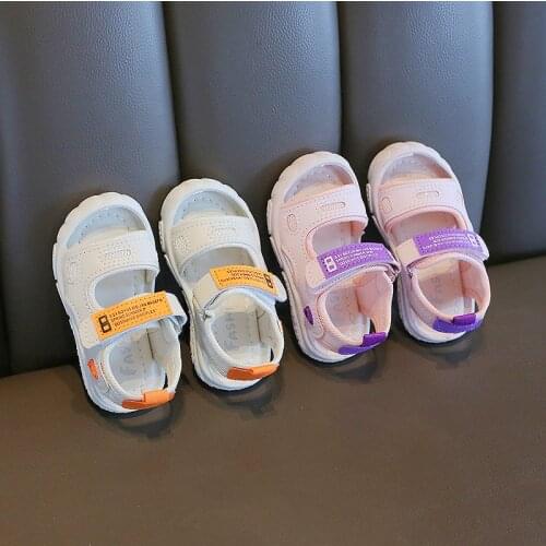 CAPSELLA KIDS Sandals 1-6 Years Baby Girls Sandals Baby Boys Beach Shoes Soft Bottom Princess Summer Shoes Toddler Shoes 18-29