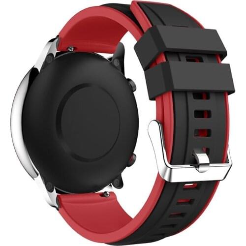 Silicone Watch Band For Xiaomi Huami Amazfit GTR 47MM Smart Wristband Sport Straps For Huami Amazfit Stratos 3 2/2S Pace