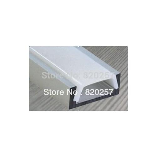 DHL/FEDEX /EMS Free shipping 10pcs/lot 1m LED profile housing 15*6*1000MM with PC cover and end cap