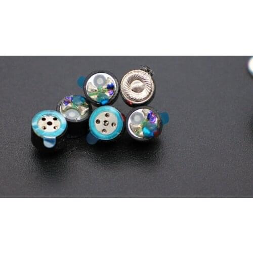 6mm speaker unit tws headphone unit speaker Titanium membrane heavy bass vocal 4pcs